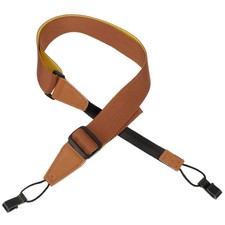 Durable Coffee Oxford Cloth Ukulele Shoulder Strap Adjustable Universal