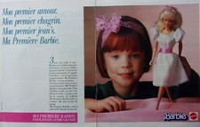 advertising toy doll BARBIE my first YEAR 1987 M 1231