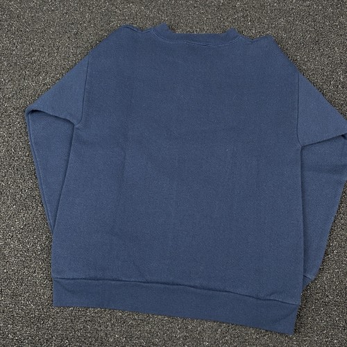 Vintage 90s Busch Gardens Sweatshirt Youth Size Medium Blue Tultex Nature Tigers - Picture 4 of 9