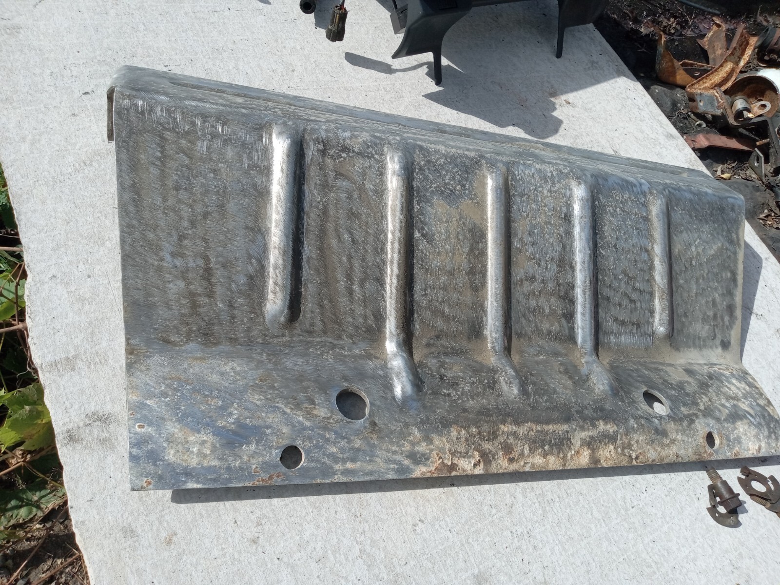 1988 94 Chevrolet Truck Metal Radiator Brush Guard 4x4 Skid Plate Z71