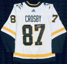 Sidney CROSBY Signed Pittsburgh Penguins Reverse Retro LTD Pro Adidas Jersey