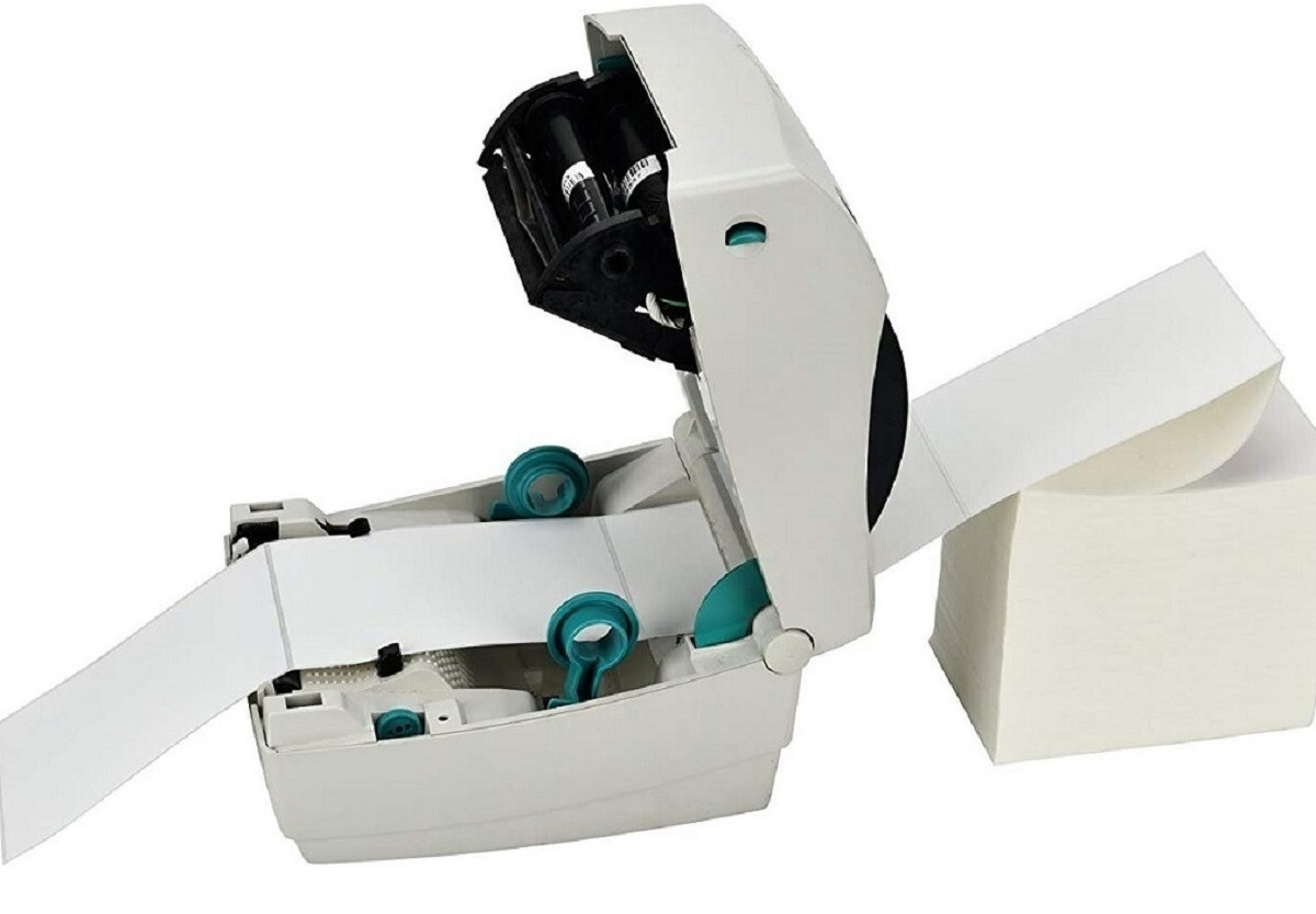 4000 x WHITE THERMAL FANFOLD PRINTER ADDRESS SHIPPING LABELS 4x6"" (102x152mm)