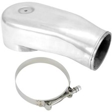 Carb Hat Air Bonnet Plenum Single 4 In Stainless T-bolt Clamp