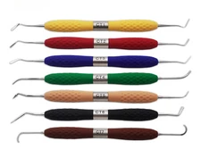 7 Dental Resin Filler Aesthetic Restoration Kit Resin Knife Double Ended Filling