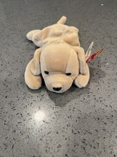 Ty Beanie Babies Fetch the Dog 1997 - Free Shipping