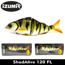 IZUMI SHADALIVE 120 LF FLOATING 5 SECTION JAPAN FISHING HARD BAIT LURE 120mm 22g