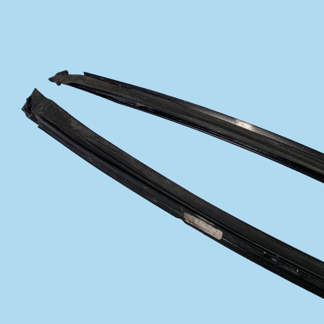 Exterior A-Pillar Trim Piece Set Black OEM 06-12 Bentley Continental Flying Spur