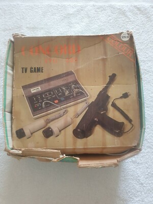 Vintage Computer Tv Game Concord Tvg-205 With Box Untested