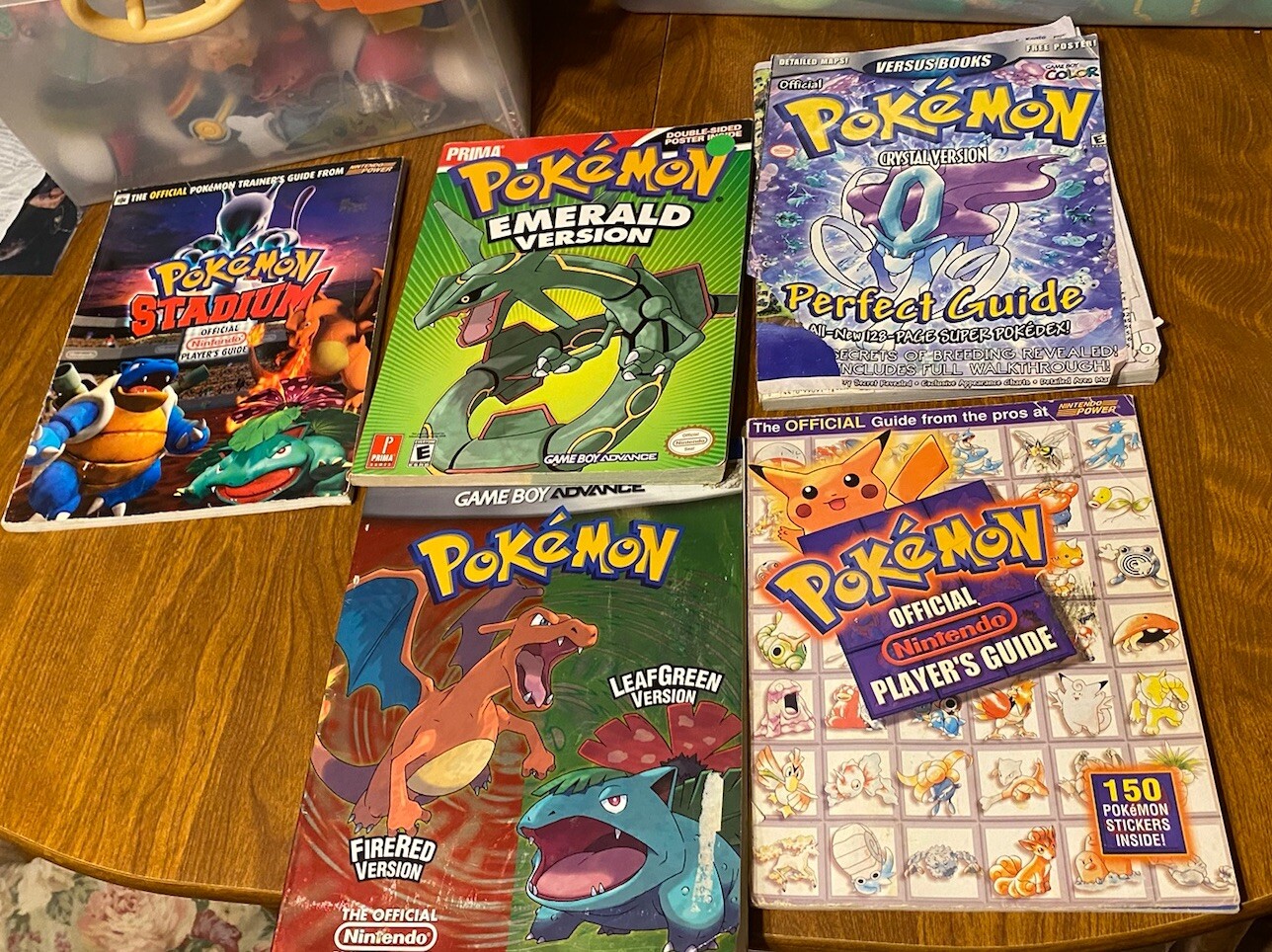 Pokemon Emerald Official Nintendo Strategy Guide. LeafGreen, FireRed, Stadium