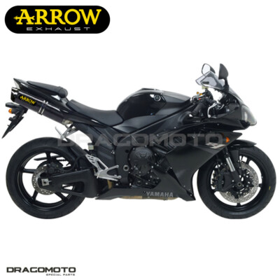 YAMAHA YZF 1000 R1 2007-2008 Full exhaust ARROW THUNDER Carbon CC