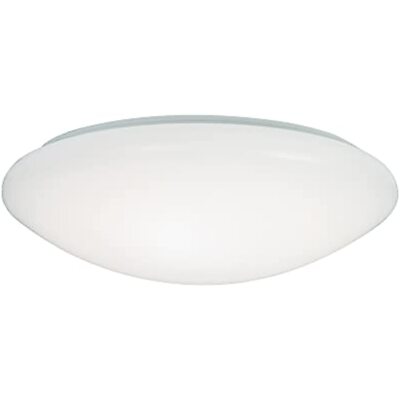 Cooper Lighting 11 in. White Round Integrated LED Flush Mount Light with
