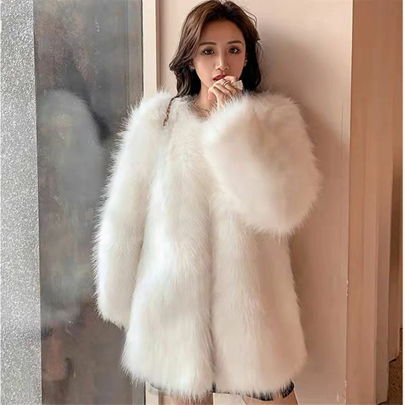 Herringbone Fox Fur Coat - Women - Ready-to-Wear