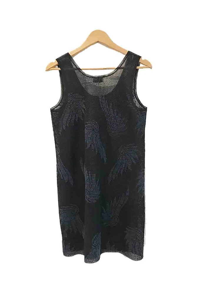 Top para mujer de diseñador BNWT Dries Van Noten estilo malla en negro y azul marino Foto 2 de 4