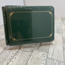 NEW 5x7 Album CREATIVE MEMORIES Hunter Green with Gold scroll