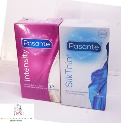   24 Pasante Kondome Intensity + Silk Thin 2 x 12er 52mm Condome