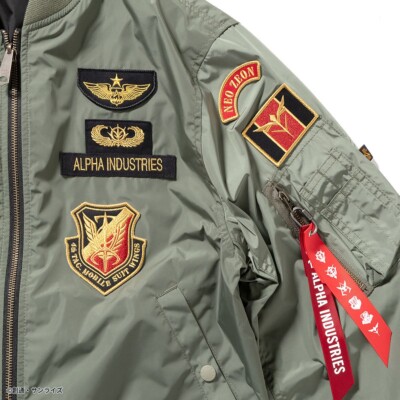 GRANCY MA-1 カーキ S STRICT-G ALPHA LIGHT MA-1 