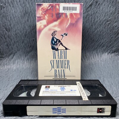 Warm Summer Rain VHS 1990 Tape RCA Release Kelly Lynch Barry Tubb