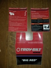 Troy-Bilt Big Red Tiller Hood e Manubrio Decalcomanie Set