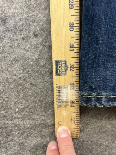 LEE Relaxed Fit Jeans Straight Leg Relaxed Seat & Thigh At Waist Dark Blue NWT - Picture 5 of 11