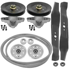 Deck Spindle Blade Pulleys Belt For Cub Cadet RZT42/ White Outdoor ZT-42 42"