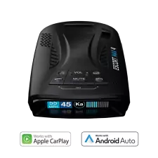 Escort MAX 4 Radar Detector 2X Filtering Advanced Range GPS Bluetooth CarPlay