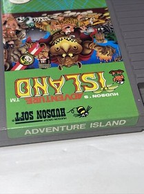 Vintage 1988 Nintendo NES Adventure Island Complete Box Game Manual Sleeve