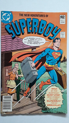 The new adventures of Superboy No.6 von 1980 - TOP Z1 DC Comicheft