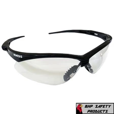 KLEENGUARD NEMESIS SAFETY GLASSES 25679 CLEAR ANTI-FOG LENS GUN RANGE (1 PAIR)
