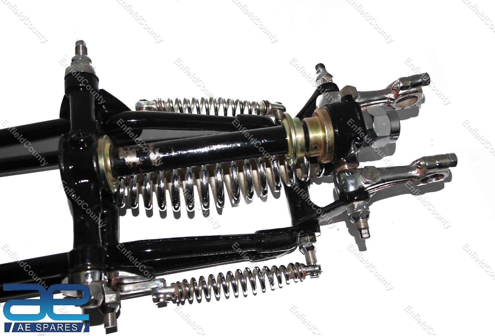 Fits Royal Enfield J J2 G G1 G2 Black Chrome Girder Fork Springer