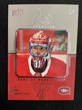 21-22 UD Series 2 Hockey Superstar Honor Roll HR-100 Carey Price