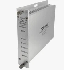 Comnet FVR401 / FVR401M1 4-Channel Video Receiver Multiplexer, New Sealed