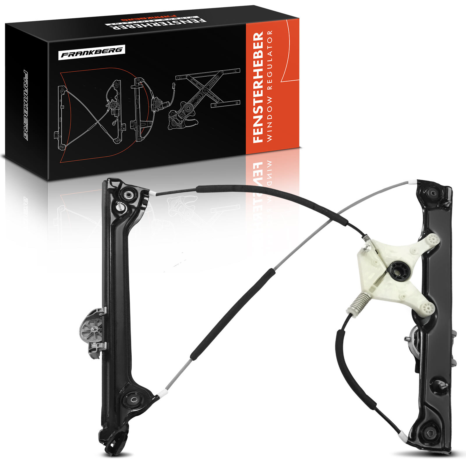 FRANKBERG Power Electric Window Regulator without Motor for BMW M6 Front Left