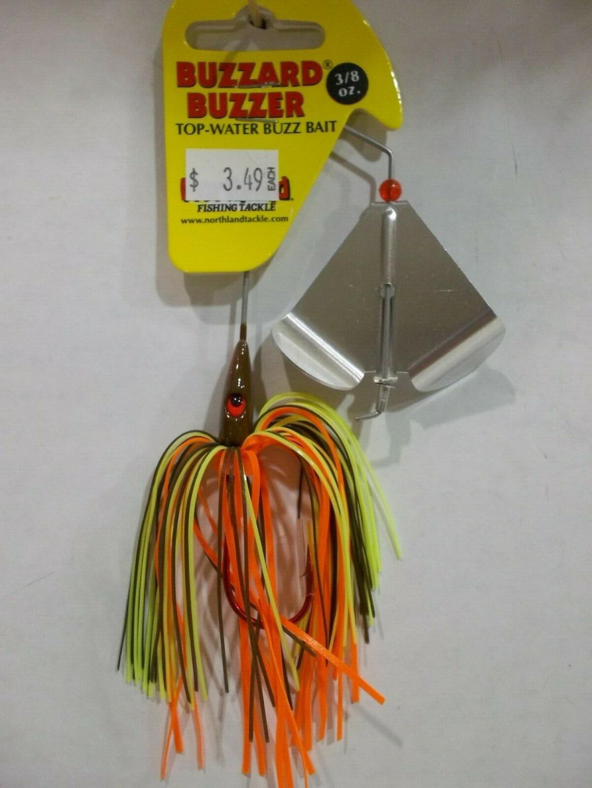 Northland Tackle Buzzard Buzzer 3/8 oz top water buzz bait Choose your