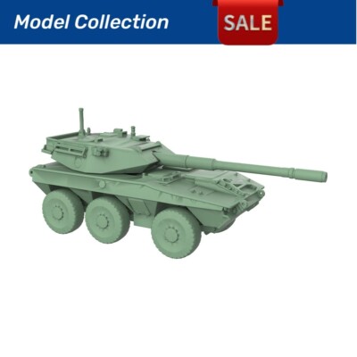 Model Kits 1/100 1/120 1/144 1/160 US LAV-600 Tank Destroyer