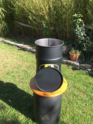 AU CHOIX Baril métal décoration enfant bidon tonneau rangement jouet