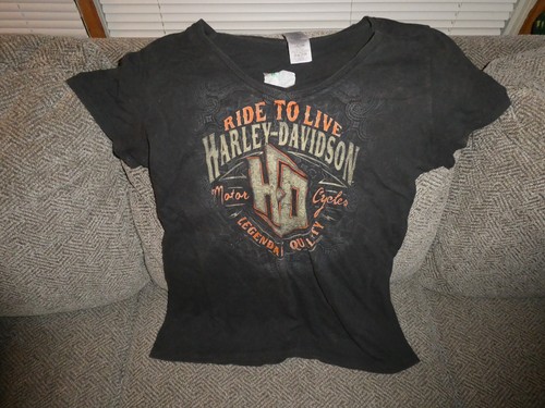 Harley Davidson Suburban Motors Thiensville WI Women's T-shirt Sz XL