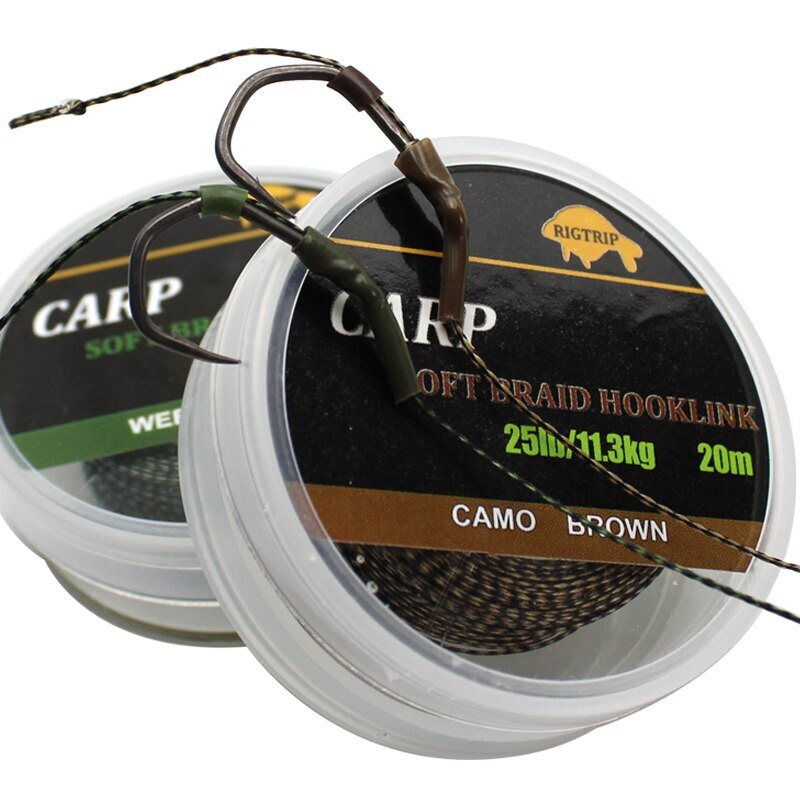 Carp Fishing Line Strand Tightly Soft Hooklink Carp Hair Chod Helicopter  Rig