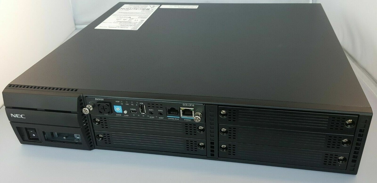 NEC SV9100 SV9300 Telephone System with Cards:CPU,GCD-8DLCA,GCD