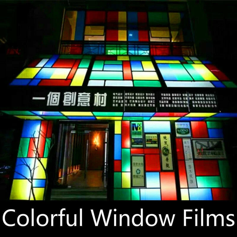 Película autoadhesiva para ventanas aislamiento térmico bloqueador solar vidrio pegatina reflectante rosa Foto 4 de 4