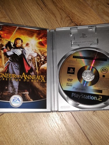 Le seigneur des anneaux le retour du roi sony ps2 playstation 2 pal Platinium  - Photo 3/3