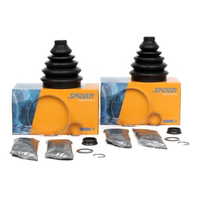 2x SPIDAN 36175 Achsmanschette Satz für AUDI A1 A3 VW GOLF 4 5 6 vorne RADSEITIG