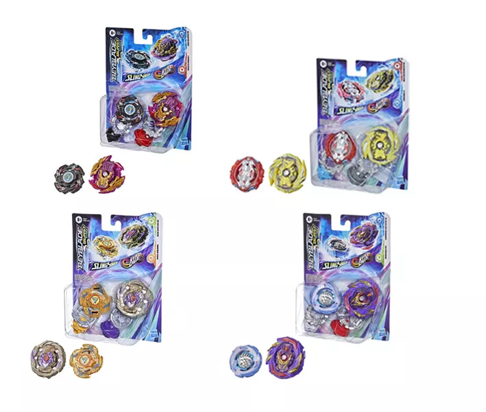 HASBRO Morrigna M4 & Command Valtryek V5 Beyblade Burst Surge Dual Pack  F0613