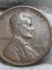 1919 S Lincoln Wheat Penny Vg/F -  S/29