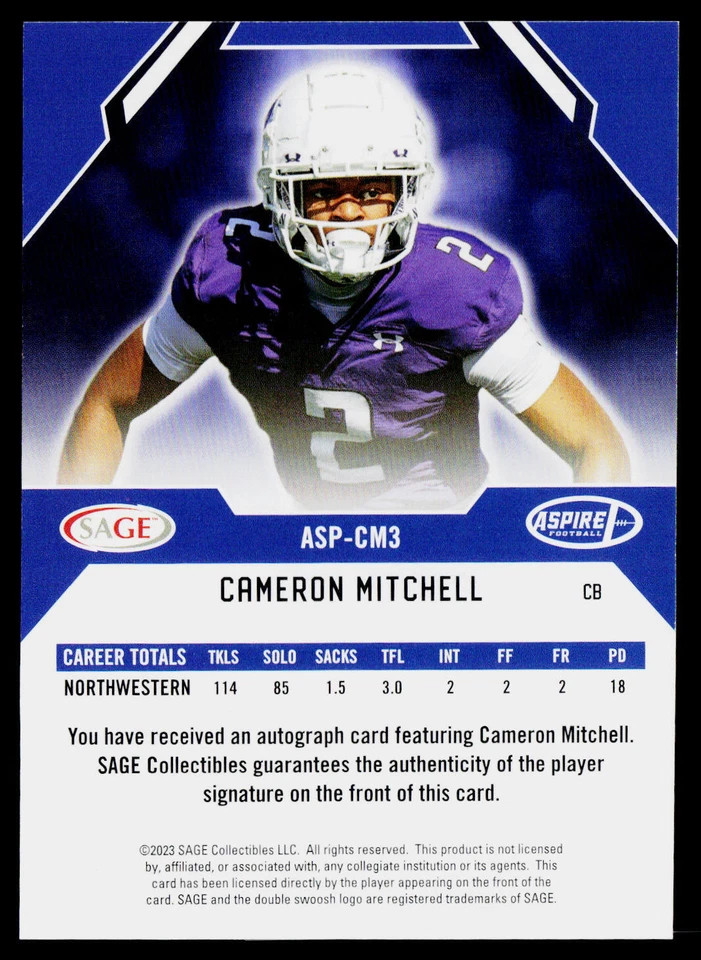 2023 Sage Aspire Cameron Mitchell Red Auto - Image 2 of 2