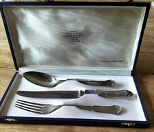 Marche - Macerata -Lauro Pianesi SET POSATE 1 Posto ARGENTO 800 XIX sec