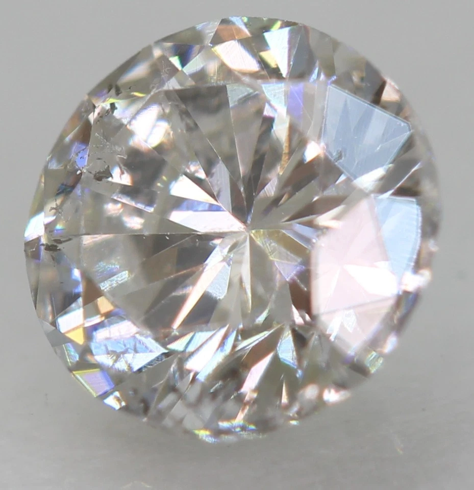 Certified 0.47 Carat E VS2 Round Brilliant Natural Enhanced Loose Diamond 4.7mm - Image 2 of 4