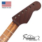 Guitar Neck - Curupay on Roasted Maple 24.75" Conv - S Style - Fits Fender Strat — photo 1