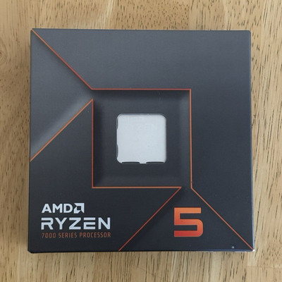 AMD Ryzen 5 7600X 6-Core Processor Socket AM5 4.7 GHz (100-100001015BOX)