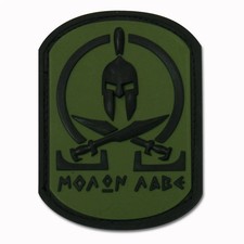 Jackets To Go 3D-Patch Molon Labe Spartan oli...