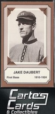 Jake Daubert 1975 Fleer Official Major League Patches #24 Pioneers of Baseball